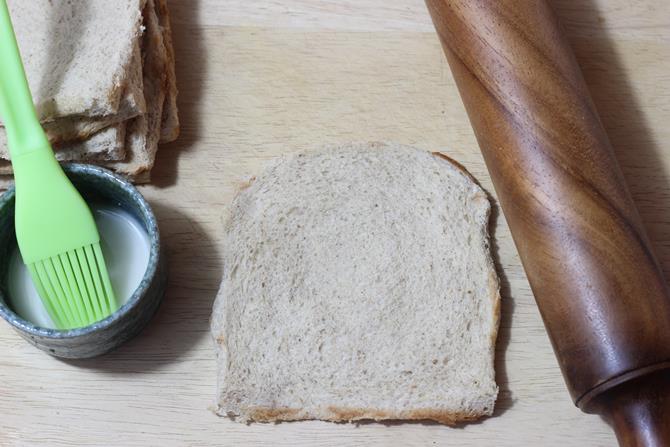 roll bread slices to make bread roll recipe
