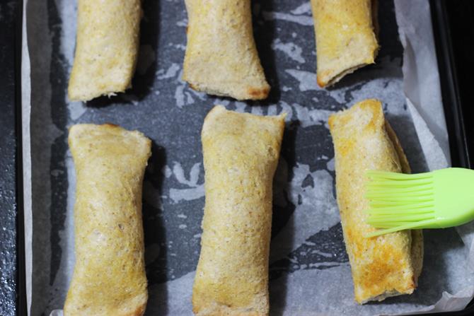 butter bread roll for baking