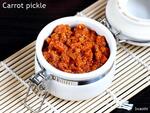 Carrot pickle recipe   Gajar ka achar   Swasthi s Recipes - 49