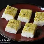 coconut burfi
