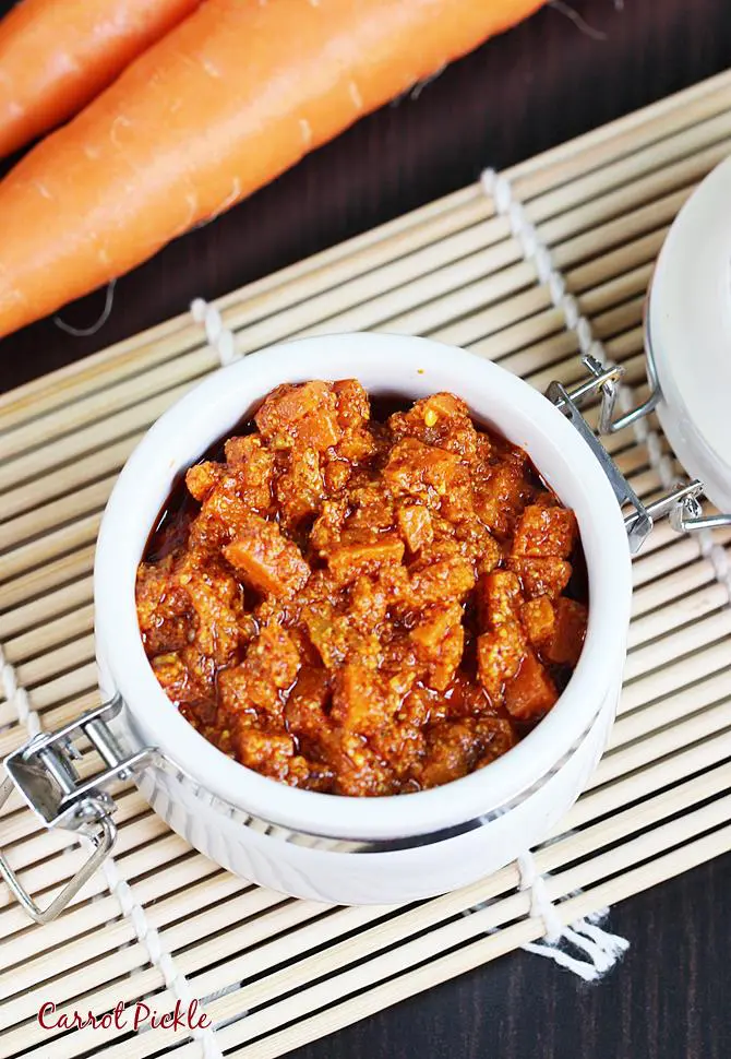 gajar ka achar