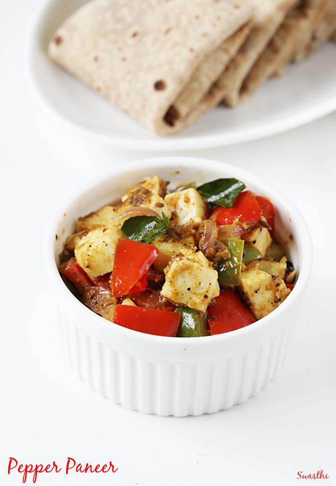 pepper paneer recipe