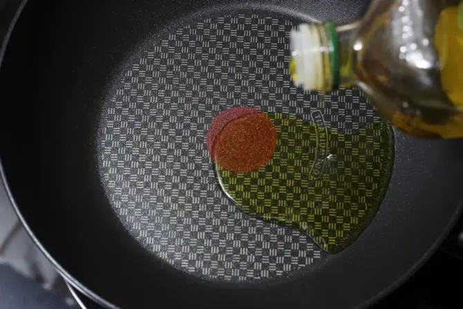 olive oil to make Cabbage Fried Rice