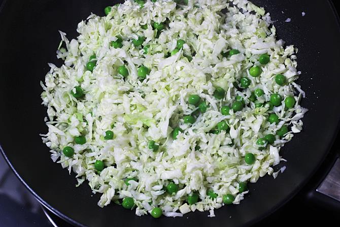 Cabbage Rice  Cabbage Fried Rice    Swasthi s Recipes - 84