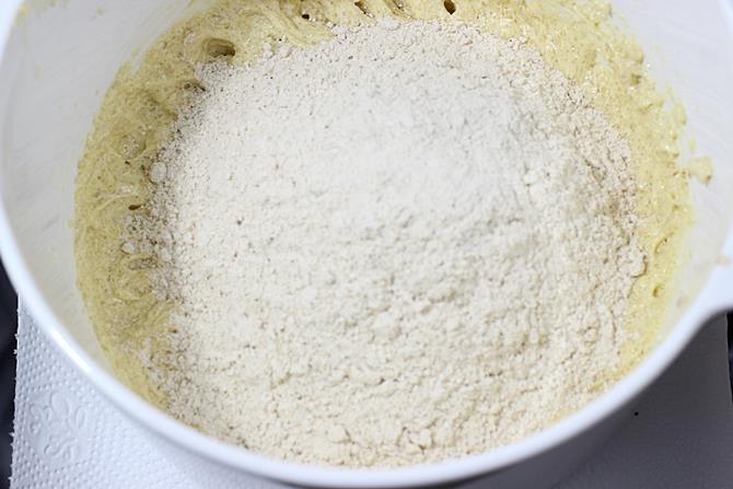 addition of flour
