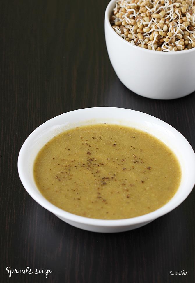 sprouts soup recipe