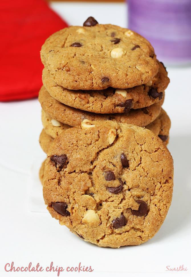 whole wheat chocolate chip cookies