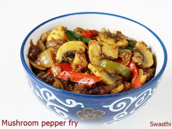 mushroom pepper fry