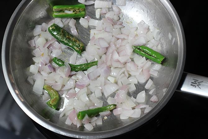 frying onions