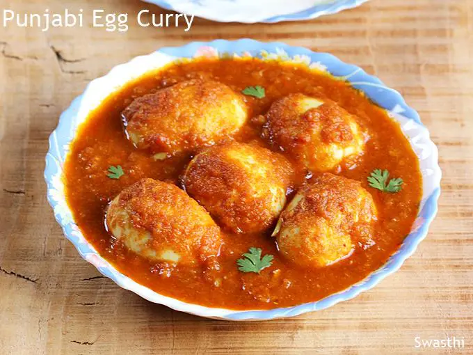 egg curry anda curry
