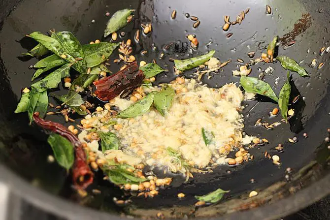 frying ginger garlic for cabbage recipe