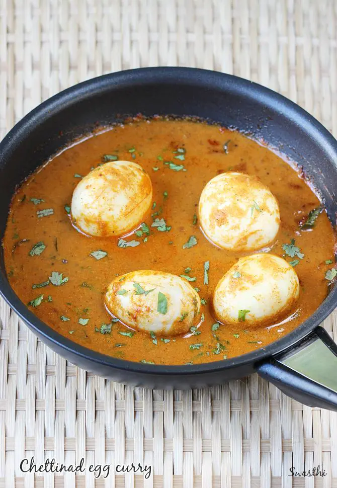 chettinad egg curry recipe