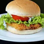 chicken burger