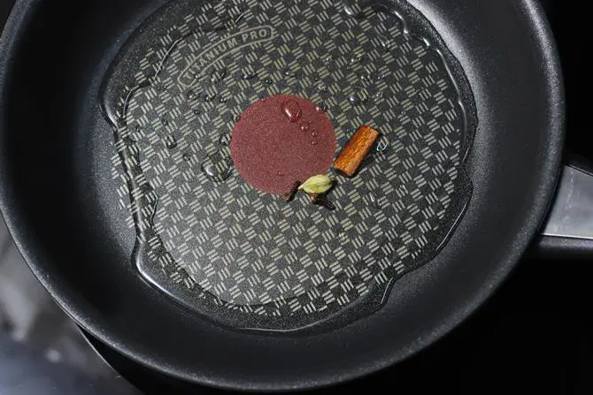 Heat a pan