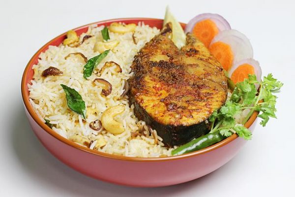 Fish Rice Recipe - Swasthi's Recipes