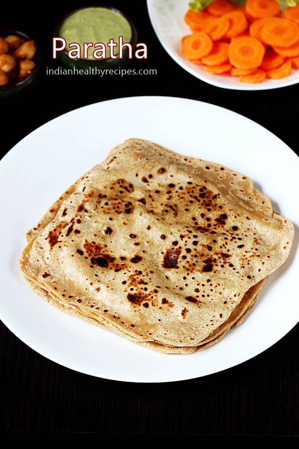 Paratha recipe | How to make plain paratha recipe | Atta paratha recipe