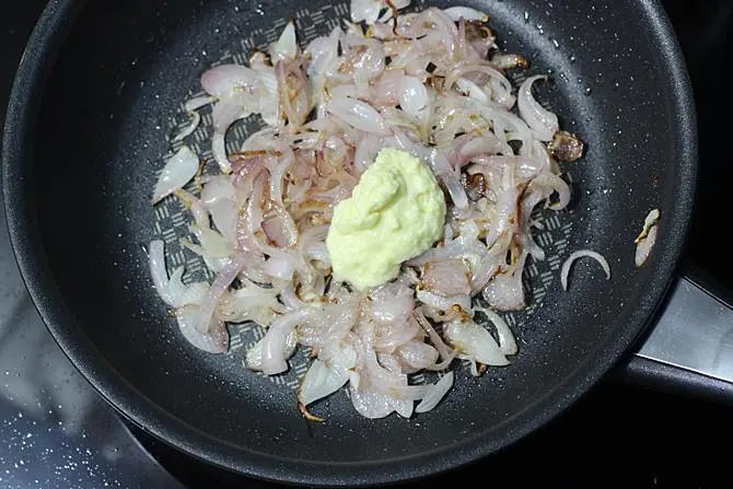 ginger garlic for stuffed brinjal