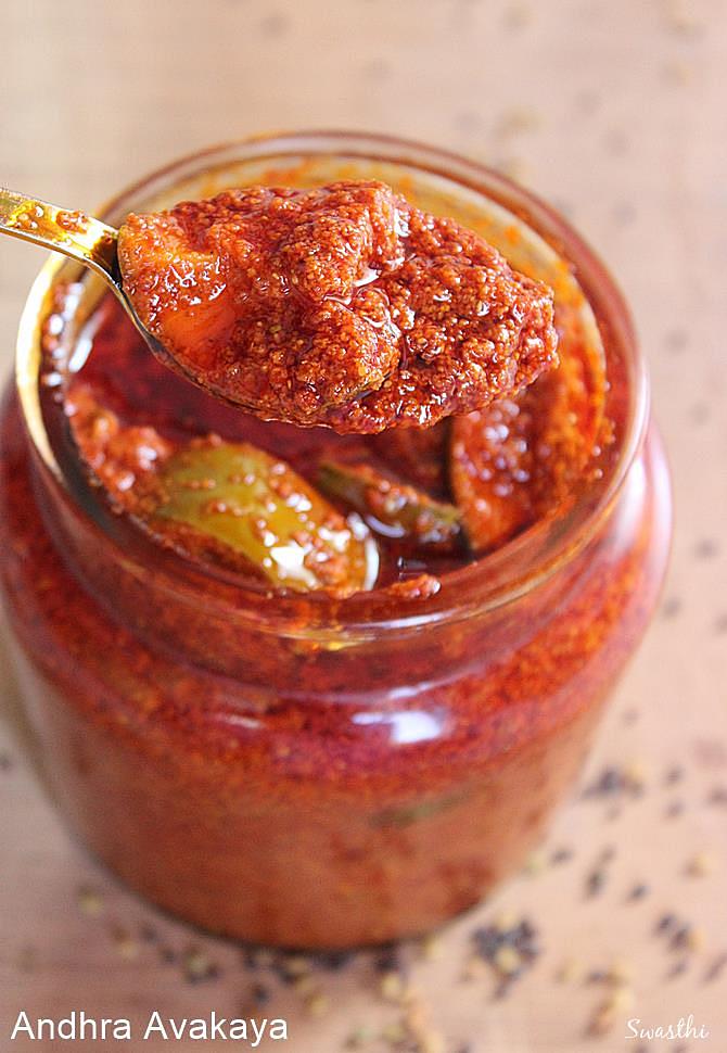 andhra mango pickle