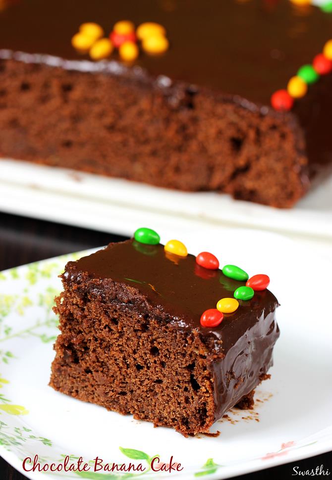 chocolate banana cake