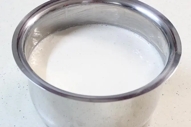 fermenting batter