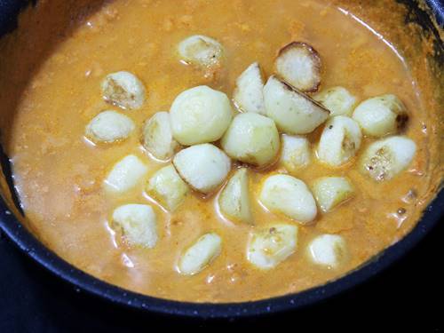 Dum Aloo Recipe   Restaurant Style   Swasthi s Recipes - 98