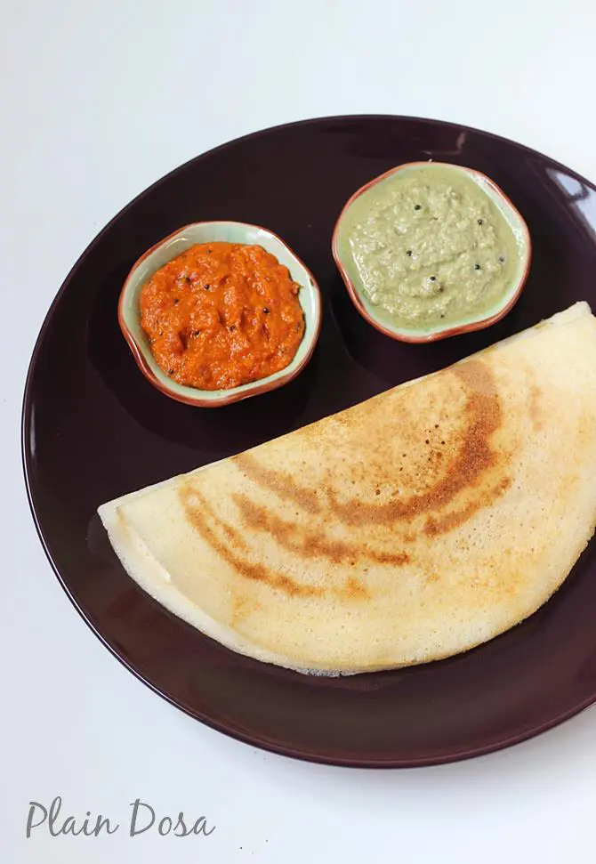 plain dosa recipe