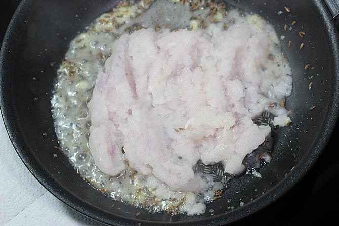 onion paste for potato brinjal gravy