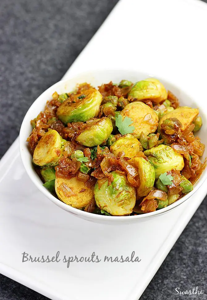 Indian brussel sprouts curry recipe