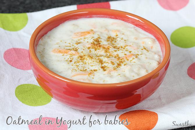 curd oats for toddlers