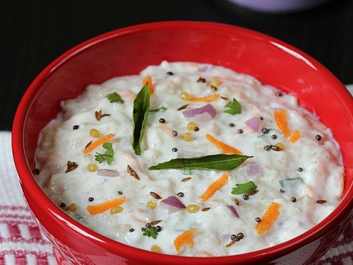 Curd oats recipe | Oatmeal in seasoned yogurt
