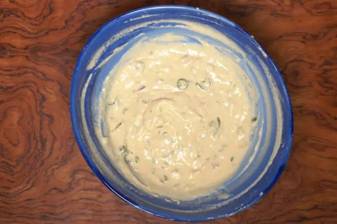 making mysore bonda batter