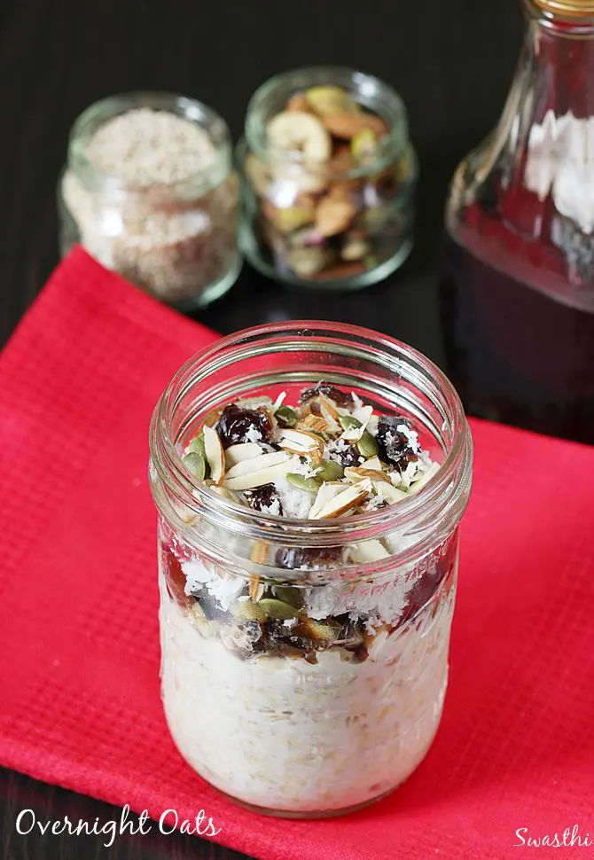 Overnight Oats Recipe  Dates Nut Overnight Oats Recipe