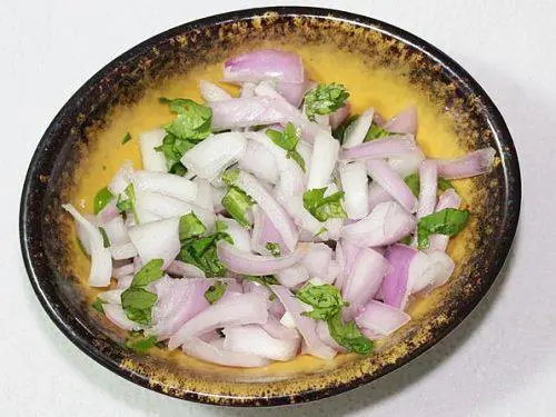 chopped veggies for uttapam recipe