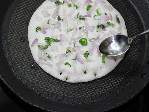Uttapam Recipe  Crispy   Fluffy Uthappam    Swasthi s Recipes - 17