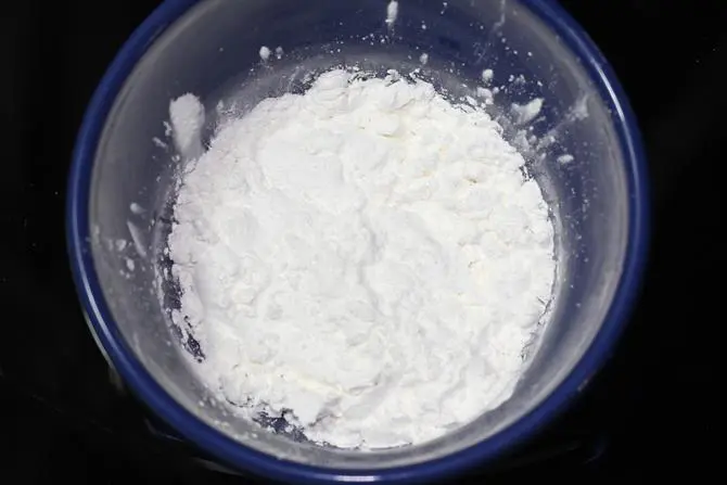add flour to bowl