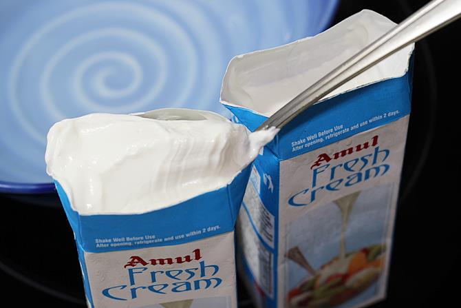 amul freshcream for eggless ice cream recipe