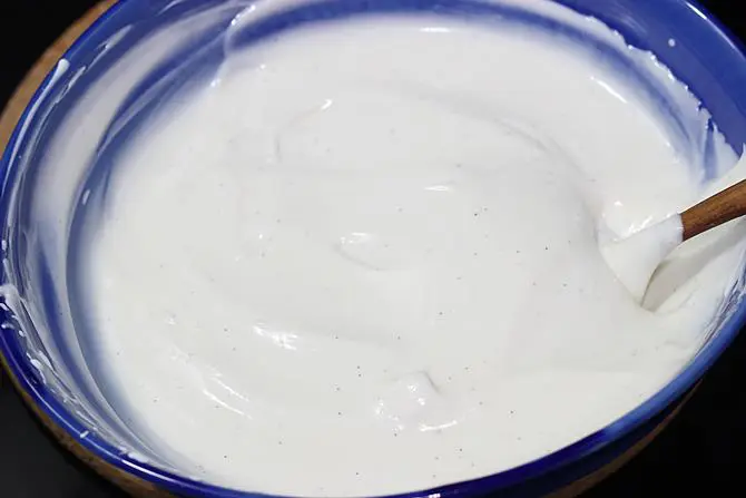 eggless ice cream mixture without ice cream maker