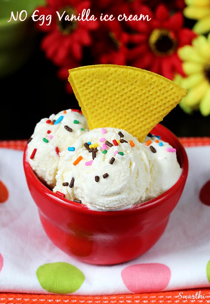 eggless ice cream recipe