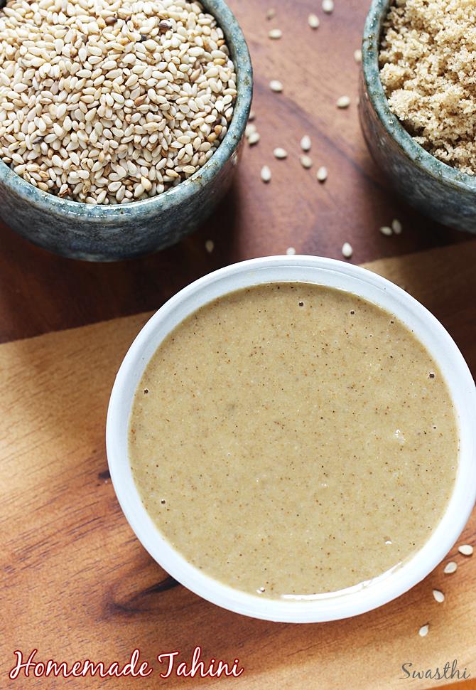 Tahini Recipe How To Make Tahini How To Make Sesame Paste At Home