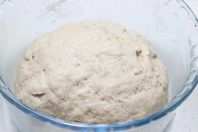 rised pizza dough