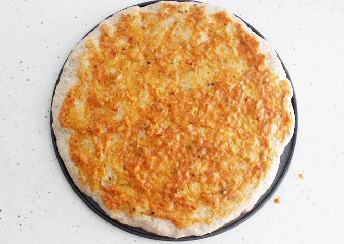smearing sauce for veg pizza recipe