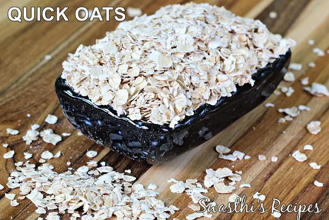 instant oats