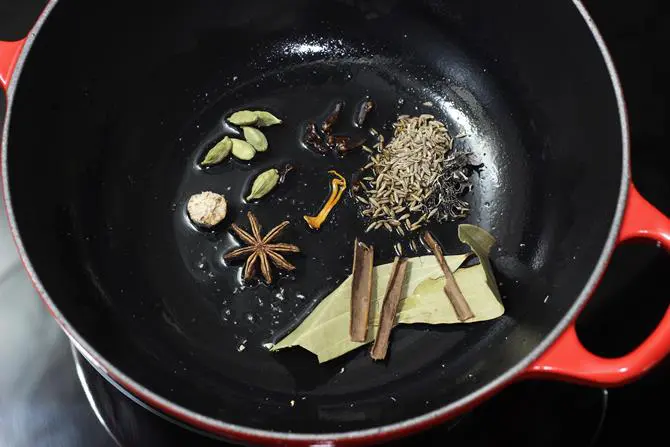sautéing spices