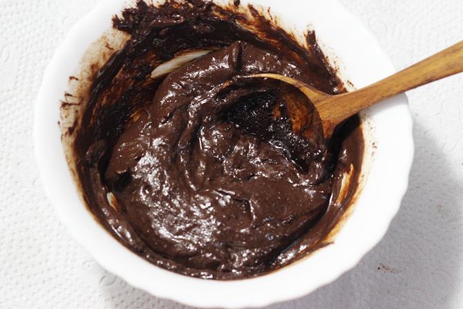 melted chocolate