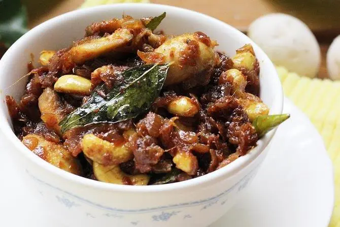 mushroom curry recipe