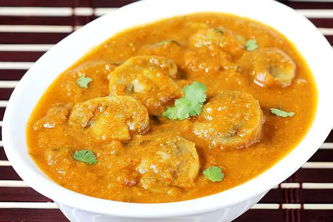 mushroom masala gravy