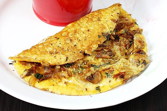 mushroom omelet recipe