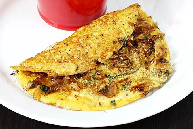 mushroom omelet recipe