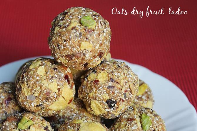 oats dry fruits ladoo recipes