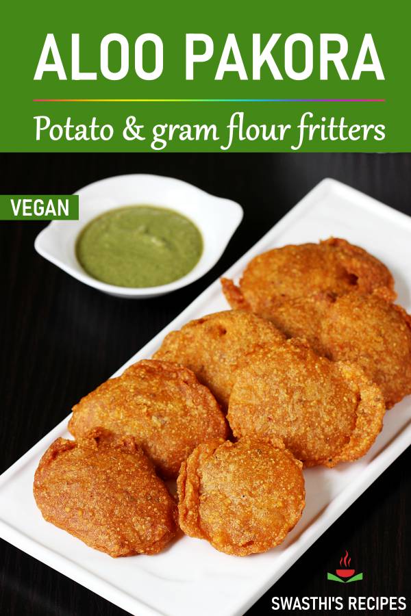 Aloo pakora recipe | Aloo or potato bajji recipe